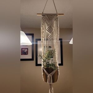 Macrame Plant Hanger ( Ocean)